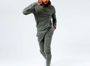 ชุดวอร์มเล่นกีฬาให้ความเป็นกรดของผู้ชายชุดออกกำลังกายเล่นฟิตเนสสีติดโลโก้ได้ตามต้องการสำหรับฤดูใบไม้ร่วงฤดูหนาว - Product Image 6