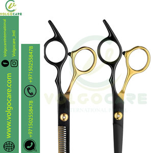 Professional Hair Thinning <b>Set</b> 5.5 Inch <b>Barber</b> Scissors with Stainless Steel Blade Sharp Blunt Tip Hairdressing Straight Blade - Product Image 6
