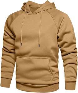 Vêtements de rue pour hommes 100% coton vierge épaisse éponge française poids lourd coupe surdimensionnée logo imprimé personnalisé sweat à capuche pour hommes - Product Image 5