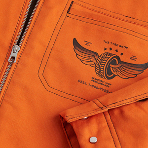 Chaqueta de trabajo de invierno de lona de algodón de calle para hombre con cremallera, cuello de manga larga, cuello de PANA con bolsillo en el pecho - Product Image 6