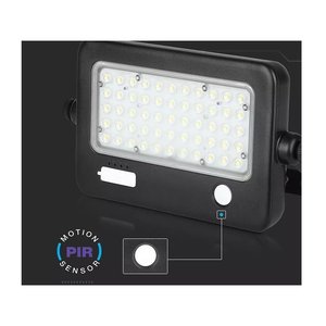Luce solare a LED con sensore 10W 1100LM 4000K Dual PIR basamento SKU-8674 IP65-illuminazione/luce - Product Image 3