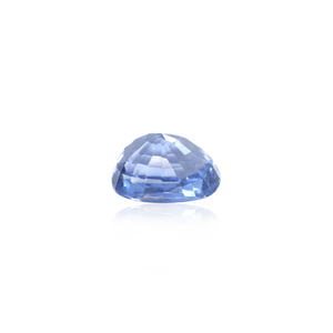 Zafiro Azul Real Facetado, Gema Suelta de 3.45 Quilates, 10mm, Tratado Térmicamente - Product Image 2