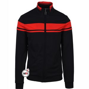 เสื้อแจ็กเก็ตกีฬาแขนยาวซิปเต็มตัวสำหรับผู้ชายเสื้อวิ่งกลางแจ้งเข้ารูปพิมพ์โลโก้แบบกำหนดเอง - Product Image 6