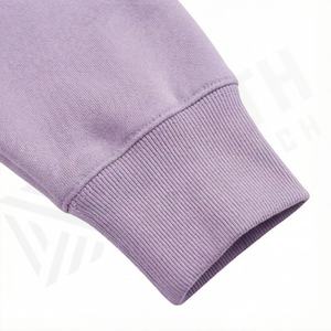 Customized Color Embroidered Plain Dyed Pullover Hoodie <b>Men</b> Soft <b>Fleece</b> Cotton Oversized Fit Eco Friendly Comfortable Apparel - Product Image 6