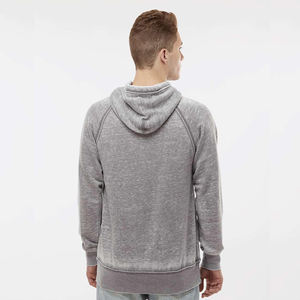 Venta caliente Nueva Sudadera con cremallera completa Logotipo personalizado Sudadera con capucha con cremallera Bordado en blanco Unisex 100% Algodón Jersey Tallas grandes Sudadera con capucha Hombres - Product Image 2