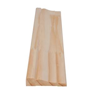 Moulure de bois d'ingénierie de conception moderne moulure de bois brut pour l'application d'hôtel matériel de pin en bois solide - Product Image 1