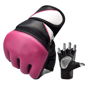 Gants de MMA en cuir durable de haute qualité, gants de boxe, logo personnalisé, gants d'entraînement de MMA, gants de boxe - Product Image 4