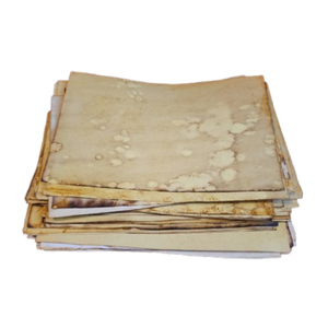 Juego de Papel Teñido a Mano para Café Al-Amir, 50 Hojas Regulares Planchadas, 10 Hojas de Cartulina, 100-350 g/m², Estilo Vintage para Diario Creativo - Product Image 1