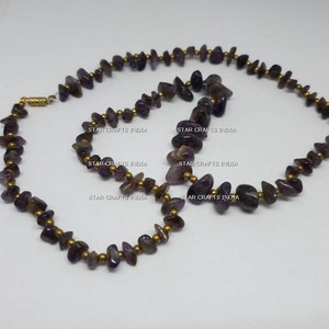 สร้อยคอลูกปัดไม้และเรซินทำด้วยมือดีไซน์ไม่เหมือนใครสำหรับเครื่องประดับแฟชั่นสำหรับผู้หญิงจากอินเดีย - Product Image 3