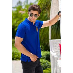 ผ้าโพลีเอสเตอร์อ๊อกซ์ฟอร์ด TIMUR 100% สำหรับเสื้อโปโล แขนสั้น ระบายอากาศได้ดี ปักลายสัตว์  ไซส์ใหญ่พิเศษ ถึง 4XL - Product Image 2