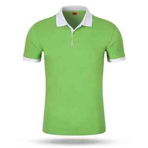 100% algodón para hombres Golf para Polos Logotipo bordado personalizado Impresión gráfica Precio bajo Camisetas en blanco - Product Image 1