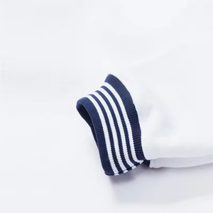 เสื้อสเวตเชิ้ตคอกลมโอเวอร์ไซส์สำหรับผู้หญิง ผ้าฟลีซคอตตอน 100% แขนเสื้อแบบริบ ดีไซน์หรูหรา - Product Image 6