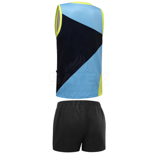 High Quality Customized Logo <b>Printing</b> Breathable Plus Size Men's Polyester <b>Material</b> Outdoor Sports Wear AFL Uniform - Product Image 2