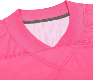 Maillots de football scolaire à manches courtes personnalisés tissu maillé respirant OEM sublimation et broderie pour les équipes sportives de jeunes - Product Image 3