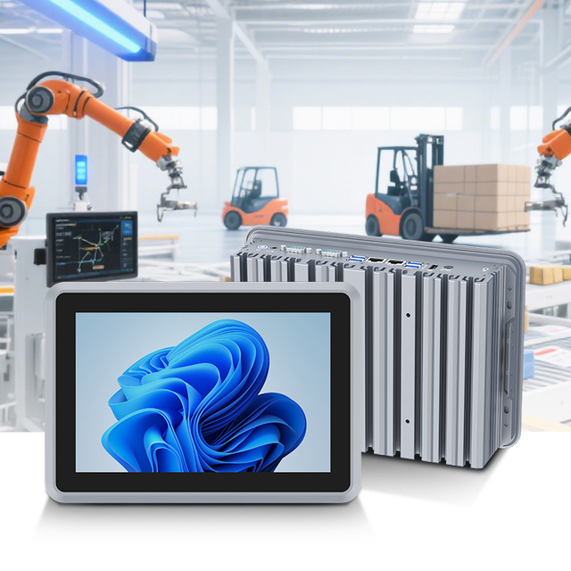 12.1inch Touch All-in-One Panel PC for Industrial Edge Computing