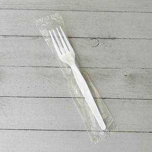 Fourchettes jetables en polystyrène blanc épais Boardwalk pour fêtes, emballées 1000/carton - Product Image 4