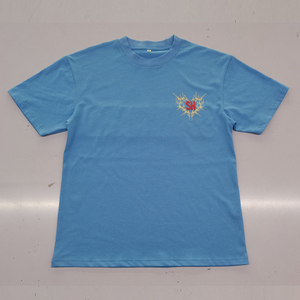 Camiseta de Verano de Alta Calidad, 100% Algodón, con Estampado por Transferencia de Calor, Ecológica, de Secado Rápido, para Ropa Urbana - Product Image 3