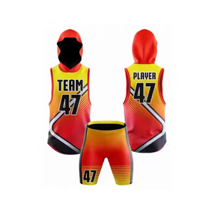 Conjunto de Compresión para Entrenamiento de Fútbol Americano 7v7 para Adultos, Camisetas Sublimadas Personalizadas con 7 Banderas, Transpirables, Anti-UV, de Secado Rápido - Product Image 6
