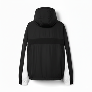 แจ็คเก็ตไนลอนกันลมแบบมีซิป น้ำหนักเบา แต่งขอบ ดีไซน์ทันสมัย สไตล์สตรีทแฟชั่น รับผลิตตามสั่ง (OEM) พร้อมสกรีนโลโก้ ขายส่ง - Product Image 2