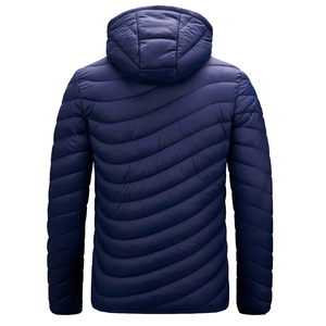 Pakistan Made Premium Men's Puffer Jackets Handmade Breathable Stylish Design High Quality Long <b>Winter</b> Wear with Fur <b>Decoration</b> - Product Image 5