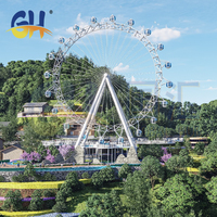 Train électrique touristique d'extérieur, manèges de parc d'attractions abordables, grandes roues panoramiques très demandées à vendre
