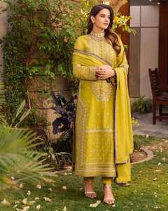 Diseñador nupcial Lehnga Choli para ropa de fiesta bordado pesado multicolor boda Lehenga Choli para mujeres en venta al por mayor 0146 - Product Image 5