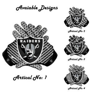Nouveauté Gants de football personnalisés avec grip pour receveur, adultes et enfants, gants de football américain d'extérieur, fournisseur - Product Image 6