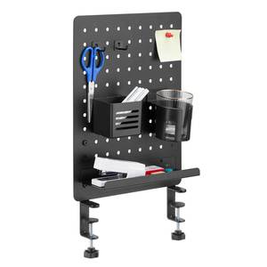 420x332x157mm Convenient Desk-Mounted Pegboard with Iron Frame Office Organizer for Desk Space-BPEG003 - Product Image 4