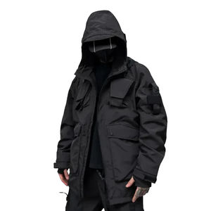Cyber Ninja <b>Cargo</b> <b>Jacket</b> Windbreaker Techwear 2024 Winter Multi-Pocket Function Cyberpunk Streetwear Lose Warm Techwear <b>Jackets</b> - Product Image 6