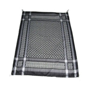 Écharpe arabe de conception carrée de coton ethnique de haute qualité disponible en différentes couleurs pour la vente en gros de matériel de polyester d'été - Product Image 4