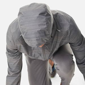 Conjunto de Chaqueta Cortavientos y Pantalones Deportivos con Capucha, Ligeros, Transpirables, con Cremallera, para Hombre, con Logotipo Personalizado del Fabricante - Product Image 3