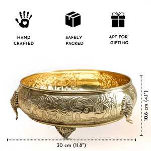 Proveedores Mayoristas de Atractivos Tazones de Metal de Aluminio Plateado, Personalizables, Desechables, de Diseño Moderno, Regalo Empresarial con Hoja de Oro - Product Image 4