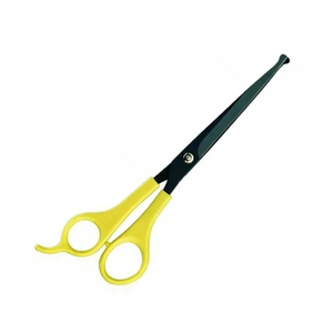 Tijeras de aseo para mascotas Chi Buy de alta calidad, 6,5 pulgadas, mango de plástico amarillo, tijeras de aseo para mascotas con silenciador - Product Image 3