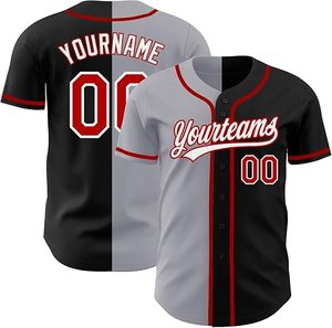 OEM Custom Baseball Jersey Sublimated Stitched Breathable Team Uniform Sportswear Set for Men Women Youths - Product Image 1