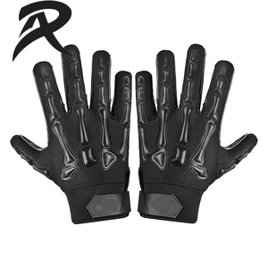 Gants de football de haute qualité, fabriqués par un fabricant de premier plan, en silicone antidérapant, tailles adultes, gants de rugby professionnels, gants de football américain - Product Image 6