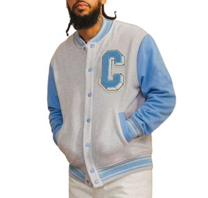 Blouson universitaire de baseball personnalisé 2026 pour homme – Coton de haute qualité, logo en polaire, style hip-hop, tissu léger pour l'hiver - Product Image 6