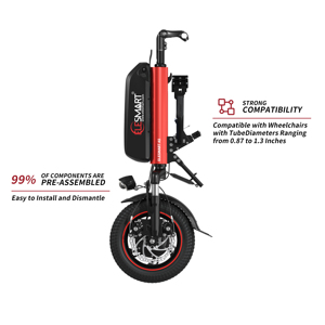 Nâng cấp Xe lăn handbike A5 36V 500W 12 inch Xe Lăn Điện handcycle - Product Image 4