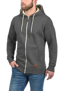 Sweat à capuche zippé oversize en molleton 100 % coton de haute qualité pour homme, coupe régulière, épais, personnalisable, respirant et à séchage rapide - Product Image 3
