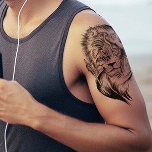 Nouvelles Offres de Tatouages Temporaires Barbardy : Autocollants Imperméables et Longue Durée pour Hommes et Femmes – Modèles Artistiques pour Bras CF01-CF50 - Product Image 2