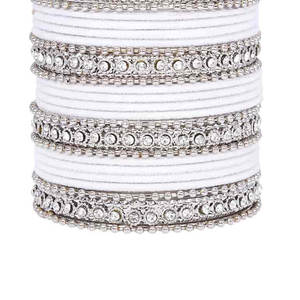 Bracelets en verre de velours pour femmes et filles, aspect naturel et élégant, meilleure qualité, faits à la main, pour les mariages - Product Image 6