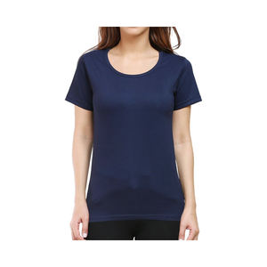 100% coton surdimensionné respirant t-shirt décontracté pour les femmes en gros personnalisé été nouvelle mode femmes t-shirt - Product Image 1