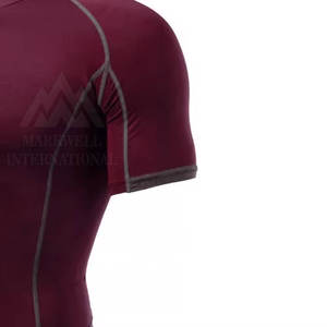 Camiseta de Manga Corta con Protección Solar, Nueva Llegada, Venta Caliente, Diseño de Logotipo Personalizado, Marca Privada, Camiseta de Protección Solar para Hombre - Product Image 5