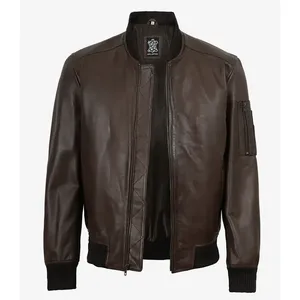 แจ็คเก็ตบอมเบอร์หนังลำลอง - Product Image 1