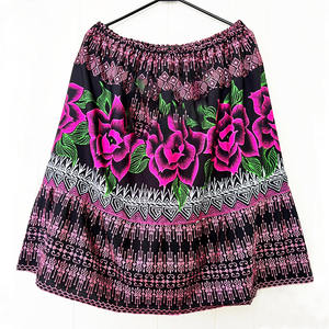 Nuevo diseño estilo isleño Micronesia falda Chuuk Guam Marshall Hawaii Mumu bordado 100% telas de algodón faldas - Product Image 2