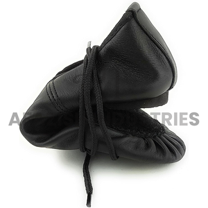 Chaussures de danse à lacets en cuir souple pour femmes hommes enfants-faciles à porter confortables pour hommes et femmes - Product Image 5