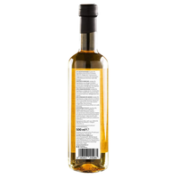 Vinaigre de riz liquide fermenté non filtré Andrea Milano Made in Italy, bouteille en verre de 500 ml, en vrac, 100% naturel, durée de conservation de 5 ans