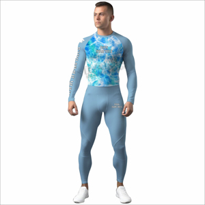 Conjuntos de Rash Guard para Hombre con Diseño Personalizado por Sublimación, Último Estilo, Gran Venta - Product Image 1