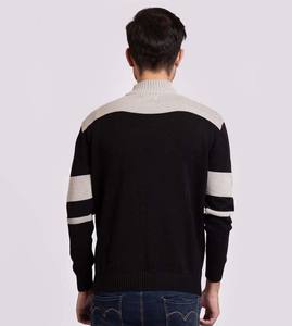 Vente en gros de nouvelles ventes de pulls tricotés respirants à séchage rapide pour hommes chandails de vêtements de sport pour hommes de couleur unie fabriqués en usine - Product Image 2