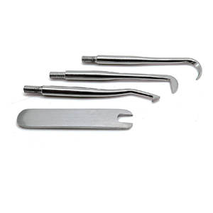 Pince de dissolvant de couronne dentaire de vente de qualité supérieure pince de préhension de dent avec dissolvant de couronne orthodontique à pointe en caoutchouc - Product Image 4