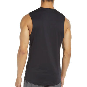 Débardeur sans manches pour hommes débardeur sans manches personnalisé de grande taille pour hommes pull en coton pour vêtements de sport respirant séchage rapide OEM service - Product Image 3